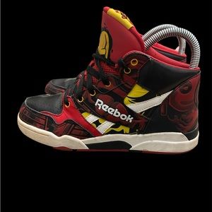Reebok X Marvel X Men Photo Shoes Youth Sz 2